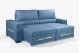 Sofá Retrátil e Reclinável 2.70m ESTILO ESTOFADOS - CHAYENE com SoftGel D33 Linho "Azul" Sofá Retrátil e Reclinável 2.70m ESTILO ESTOFADOS - CHAYENE com SoftGel D33 Linho "Azul"