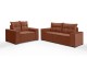 Conjunto Sofá de Veludo 3 e 2 lugares ESTILO ESTOFADOS Las Vegas 2,00x1,50m "Terracota" Conjunto Sofá de Veludo 3 e 2 lugares ESTILO ESTOFADOS Las Vegas 2,00x1,50m "Terracota"