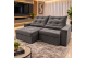  Sofá Retrátil Sophia 2,70 Metros velusoft | Conforto e Elegância para sua Sala