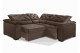 Sofá Retrátil Reclinável BERLIM DE CANTO 2.40 x 2.40 ESTILO ESTOFADOS - França Velusoft COR "MARROM" Sofá Retrátil Reclinável BERLIM DE CANTO 2.40 x 2.40 ESTILO ESTOFADOS - França Velusoft COR "MARROM"