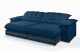 Sofá Retrátil Reclinável IRÃ 2.20m ESTILO ESTOFADOS - França Velusoft COR "AZUL" Sofá Retrátil Reclinável IRÃ 2.20m ESTILO ESTOFADOS - França Velusoft COR "AZUL"