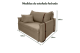 Poltrona Sofá Cama Valence Premium 120cm SoftGel D33 Linho Marrom Poltrona Sofá Cama Valence Premium 120cm SoftGel D33 Linho Marrom
