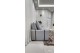 Sofá Valence Slim sem Caixa Premium 1.60m SoftGel 33  Linho Cinza Claro