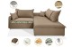 Sofá Valence Slim sem Caixa Premium 2.40m SoftGel 33 Linho Marrom Sofá Valence Slim sem Caixa Premium 2.40m SoftGel 33 Linho Marrom